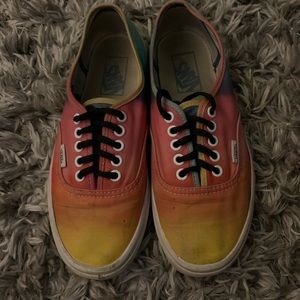 Tie dye vans